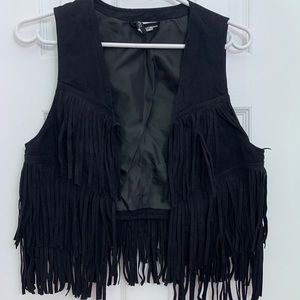 Velour vest